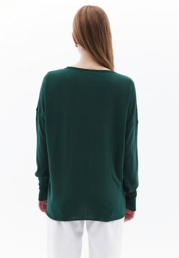 Длинный пуловер