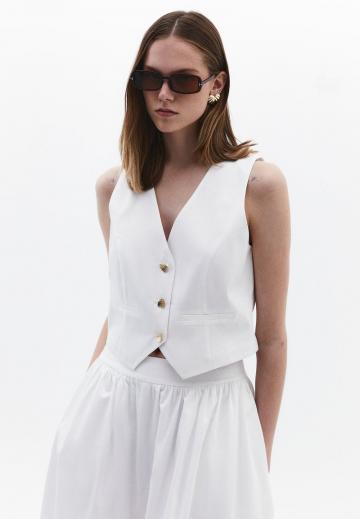 Джинсовая жилетка