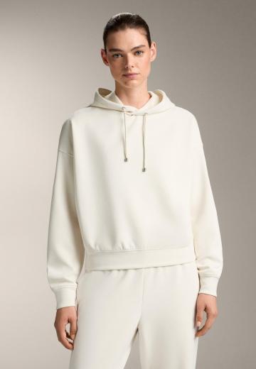 Пуловер с капюшоном