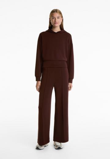 Пуловер с капюшоном