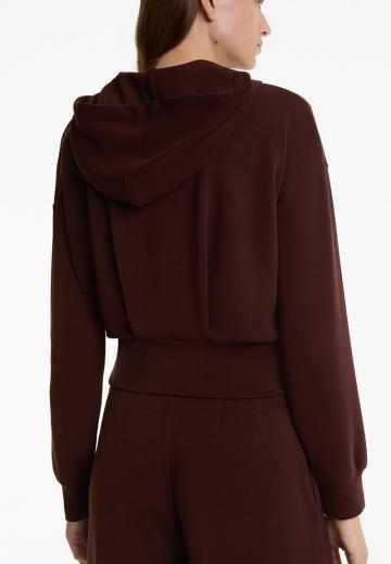 Пуловер с капюшоном