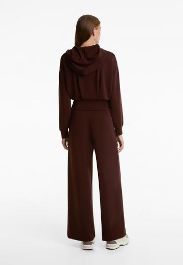 Пуловер с капюшоном