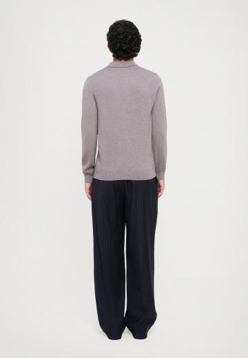 Поло с длинным рукавом