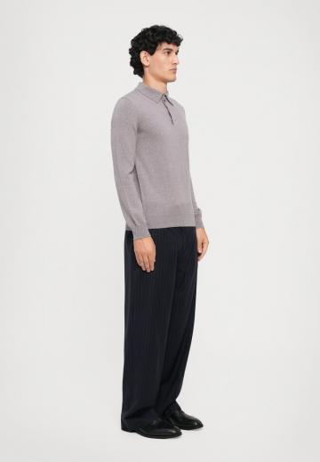 Поло с длинным рукавом