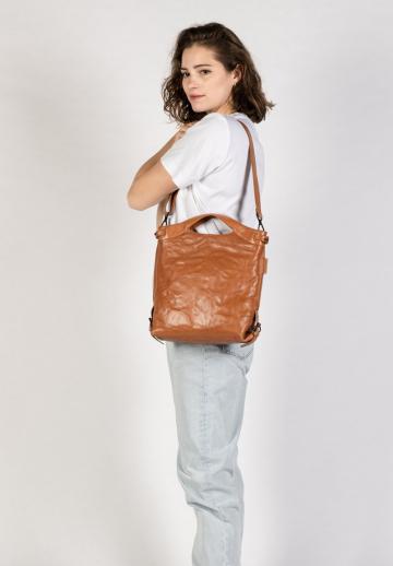 Кожаный рюкзак