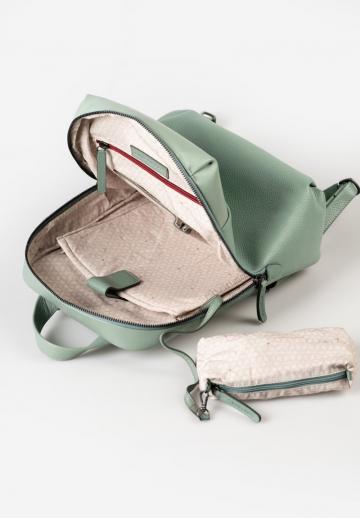 Кожаный рюкзак