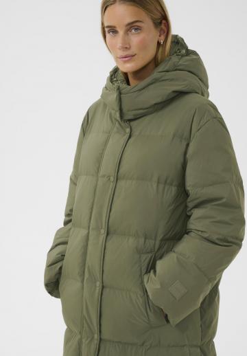 Пуховое пальто