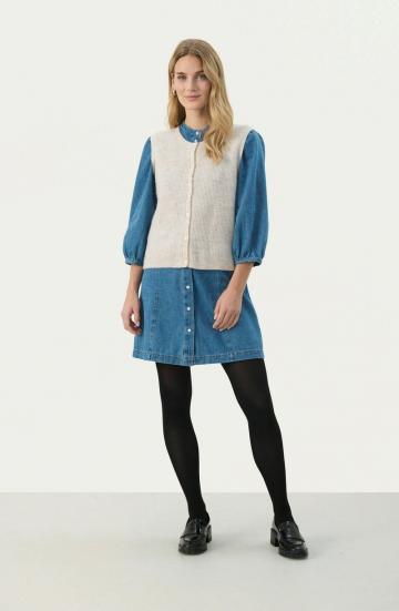 Джинсовое платье