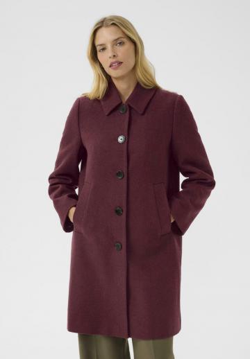 Шерстяное пальто