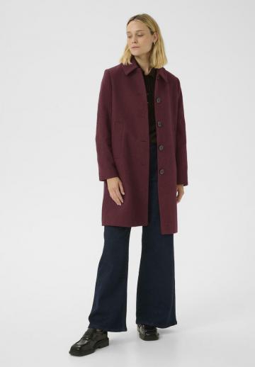 Шерстяное пальто