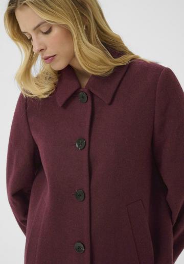 Шерстяное пальто