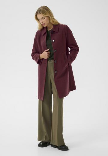 Шерстяное пальто