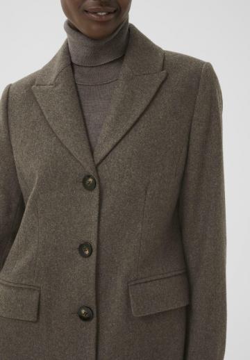 Шерстяное пальто