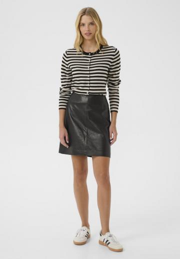 Кожаная юбка