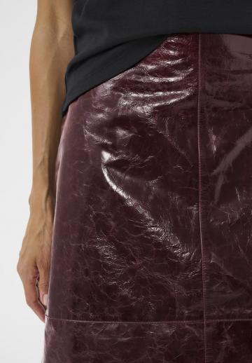 Кожаная юбка
