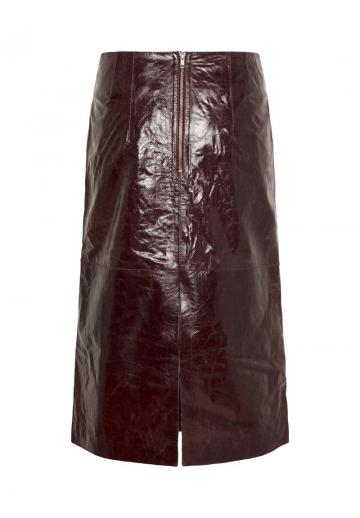 Кожаная юбка