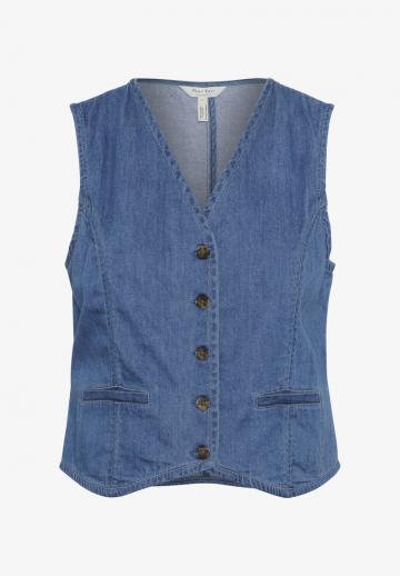 Джинсовая жилетка