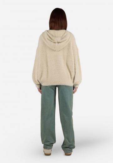 Пуловер с капюшоном