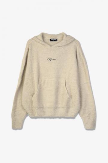 Пуловер с капюшоном