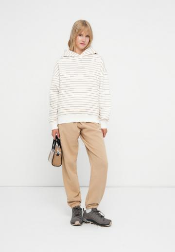 Пуловер с капюшоном