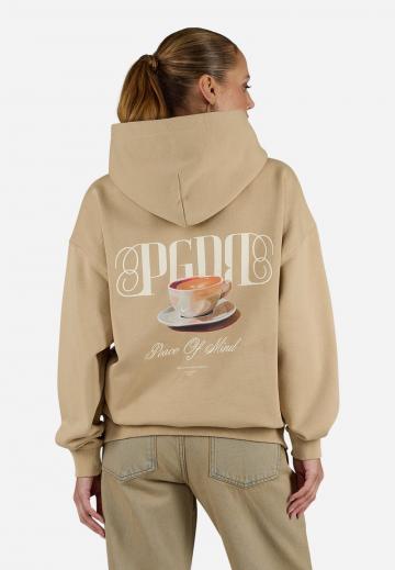 Пуловер с капюшоном