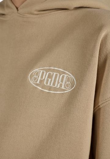 Пуловер с капюшоном