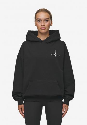 Пуловер с капюшоном