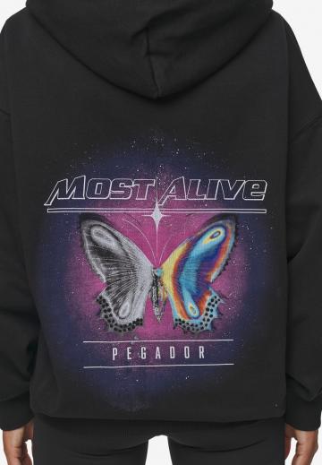 Пуловер с капюшоном