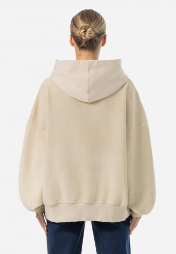 Пуловер с капюшоном