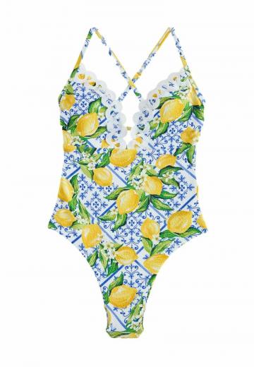 Слитный купальник