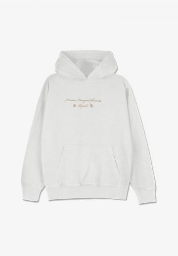 Пуловер с капюшоном