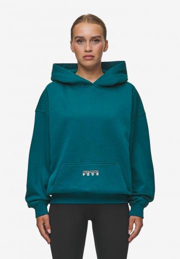 Пуловер с капюшоном