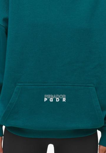 Пуловер с капюшоном