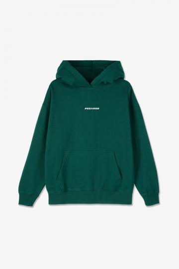 Пуловер с капюшоном