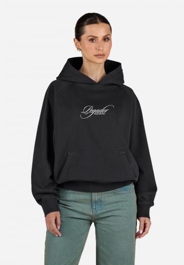 Пуловер с капюшоном