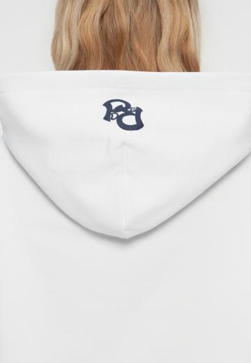 Пуловер с капюшоном