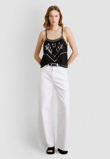 Топ на бретельках