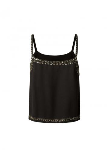 Топ на бретельках