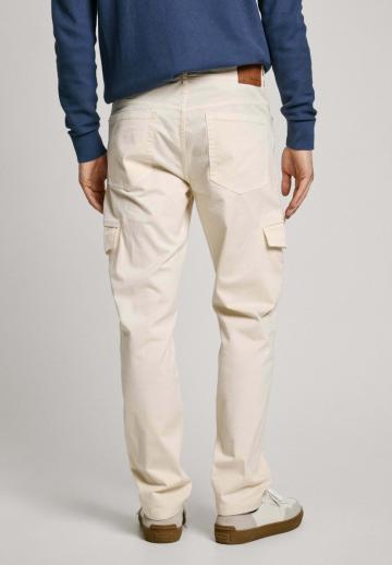 Брюки с накладными карманами