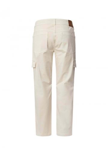 Брюки с накладными карманами