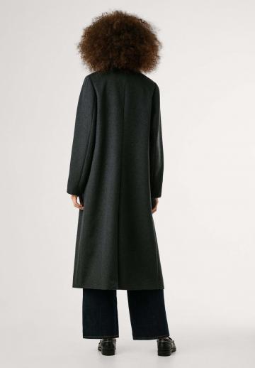 Шерстяное пальто