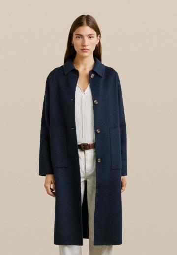 Шерстяное пальто