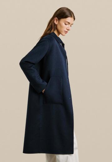 Шерстяное пальто