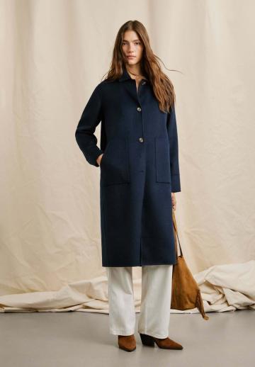 Шерстяное пальто