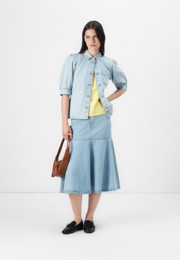 Джинсовая блузка