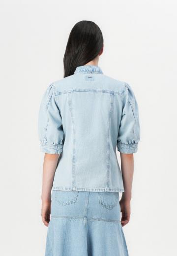 Джинсовая блузка