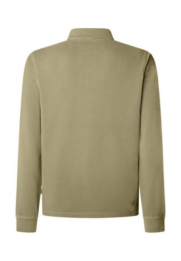 Поло с длинным рукавом