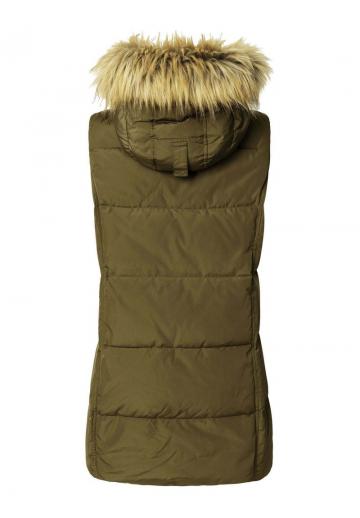 Длинный жилет