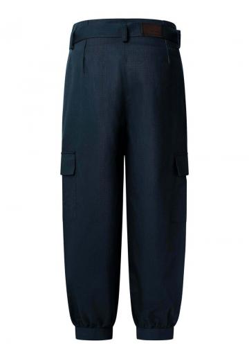 Брюки с накладными карманами