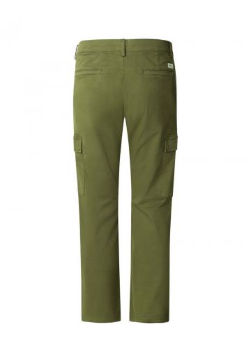 Брюки с накладными карманами